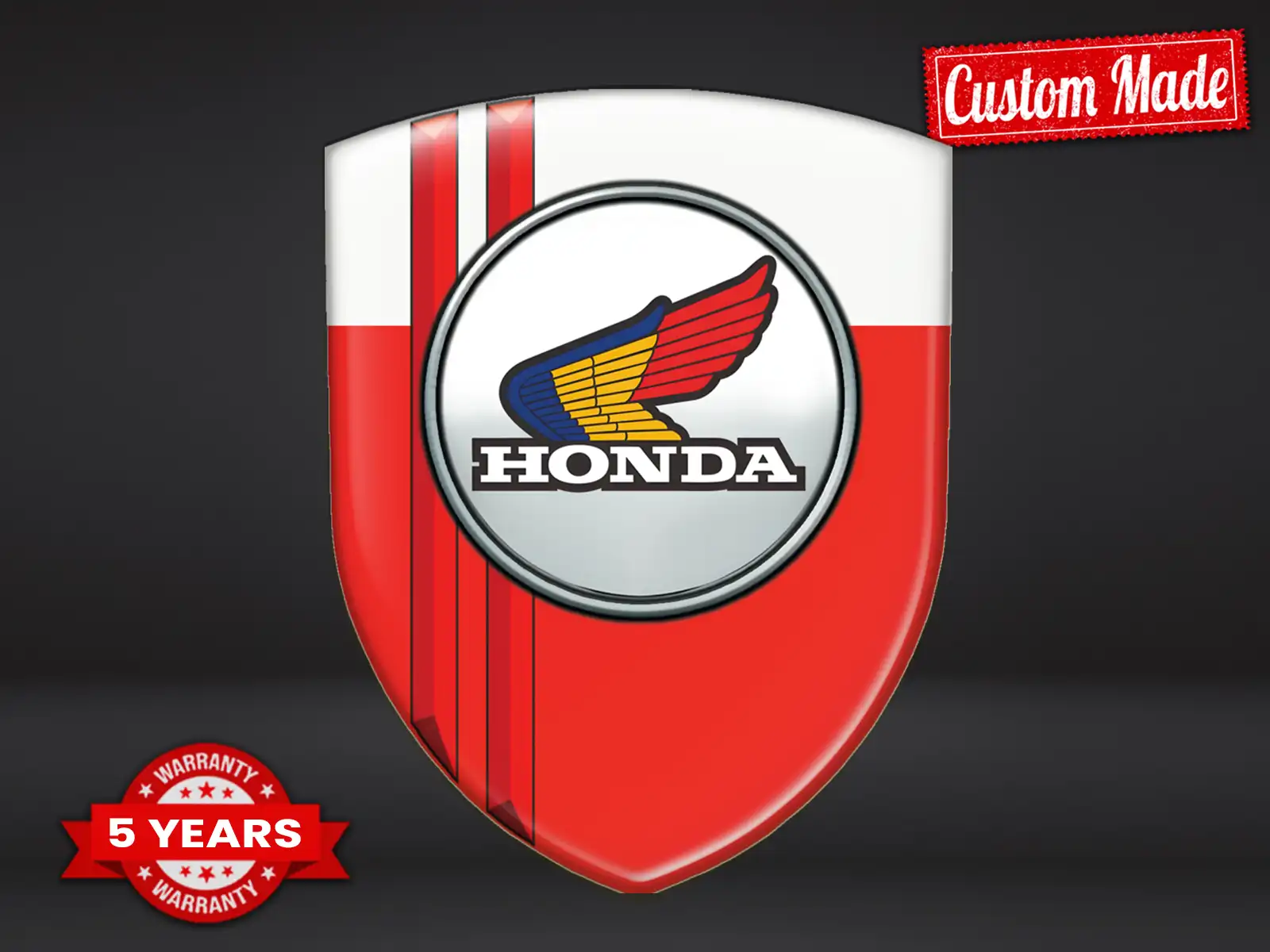 Honda Autosticker Racing Professionell Anpassbar